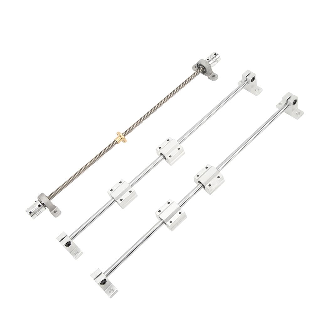 Linear Motion Kit Rod Shaft Guide Screw Support Bearing Couplings 3D Printer Power Transmission Products Set