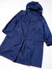 Fuji Yacht School Raincoat with Back Made with Toray Perfect for School and 100cm Raincoat, TTSMART2, Kids' Gusset, Water-Resistant, Breathatec,