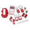 Lockout Tagout Locks Kit with Safety Padlocks Hasps Circuit Breaker Lockouts Loto Tags Carry Bag