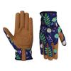 1 Pairs Gardening Weeding Working Protective Glove Microfiber Leather Thorn Proof for Digging Planting Pruning Professional Safe