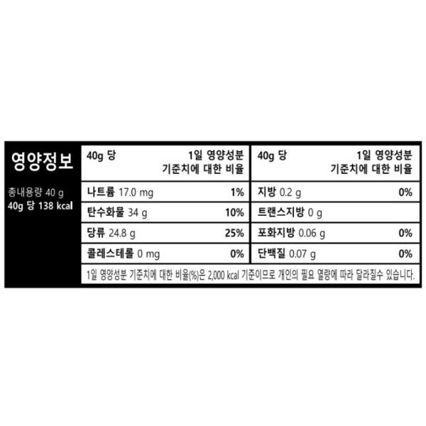 Ola Premium Dried Mango, 40g, 5 pieces, Korean nuts