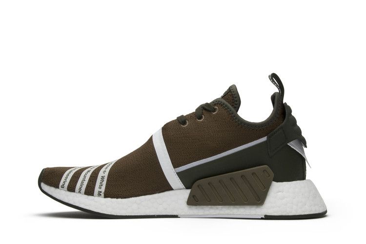 Men's Sneakers adidas NMD R2 White Mountaineering Trace Olive Trace Olive/Footwear White/Footwear White