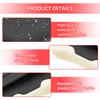 Universal Motorcycle Rear Backrest Passenger Sissy Bar Cushion Pad For Harley Honda Yamaha Suzuki Kawasaki Motocross Accessories