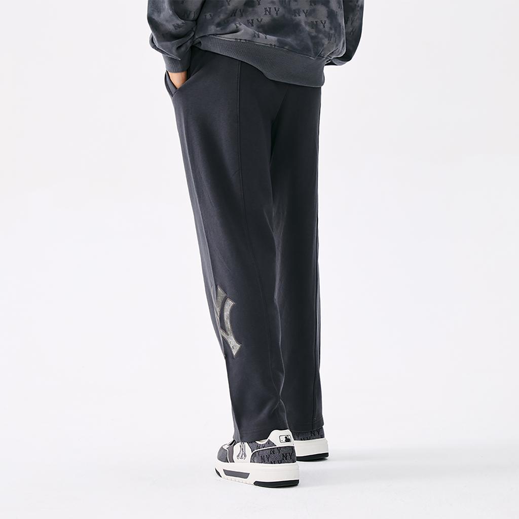 Новая коллекция MLB MONOGRAM New York Yankees 25FW Повседневные брюки Унисекс Стандартный Угольно-серый 3APTM0154-50CGS