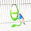 Food with Standing Rack Pet Food Container Fruit Vegetable Holder Parrot Feeder Bird Supplies