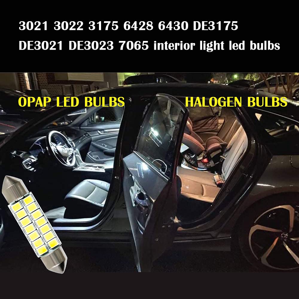 Car T10 x 41 LED 1.6 inches (41 mm), Room Lamp, T10 x