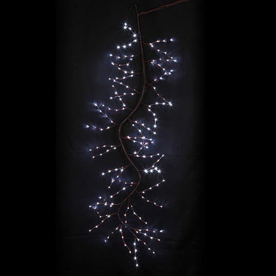 Branche nature de Noël lumineuse Cody