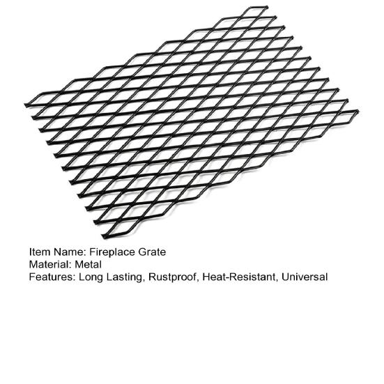 Решетка для камина Удерживатель углей Термостойкий Простая установка Универсальный фиксатор углей Аксессуары для решеток для камина