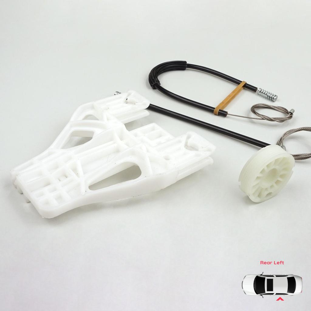 BWR872 Комплект для ремонта электрического стеклоподъемника, задняя левая дверь для A4 S4 B8 8K 8KH 8K5 8K2 2008-2015 4/5 дверей 8K0839461