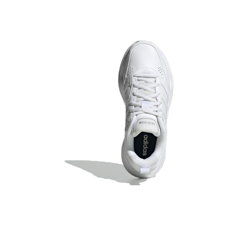 adidas Neo Strutter PU Повседневная обувь для образа жизни Дышащая Низкая верхняя часть Женская обувь Белая FW4597