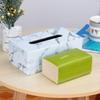 Tissue Box Holders,Tissue Box Cover Rectangular Leather Household Office Holder Box