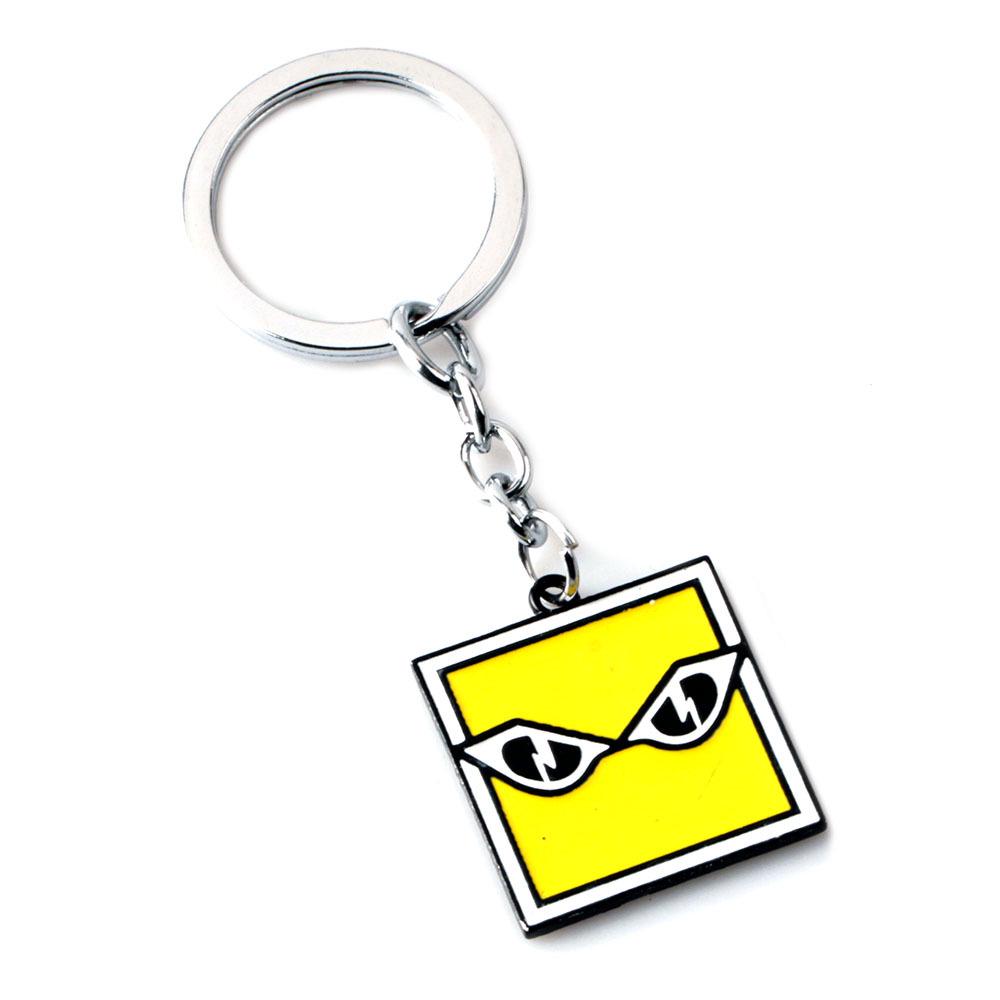 Alloy Keychain Pendant: R6 Anime Game Accessory