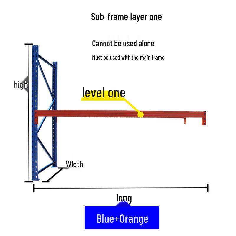 Heavy Duty High Bay Beam Type Pallet Racking for Warehouses