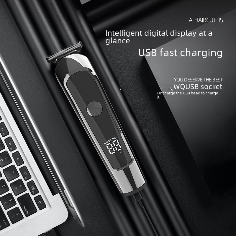 Multifunctional Electric Hair Clipper Set: Water-Washable, 6-in-1 Household Hair Salon Tool for Carving and Styling