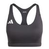 Adidas Women's Adizero Essentials Running Sports Bra, Medium Support, IKV45, Black (IT6708), Size J/L, AB