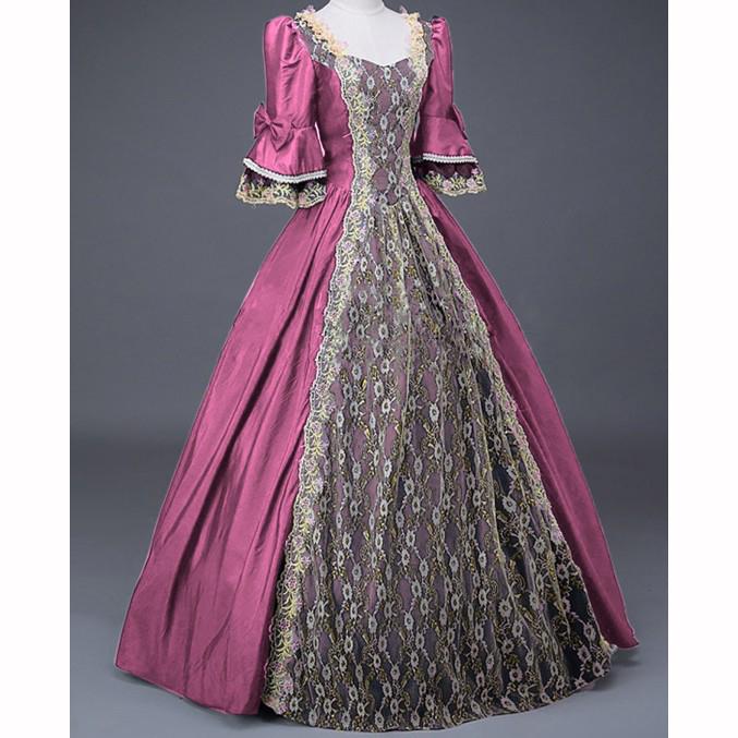 Женское средневековое платье эпохи Возрождения для бала, вечеринки, макси, длинное, платья для косплея на Хэллоуин, Vestidos