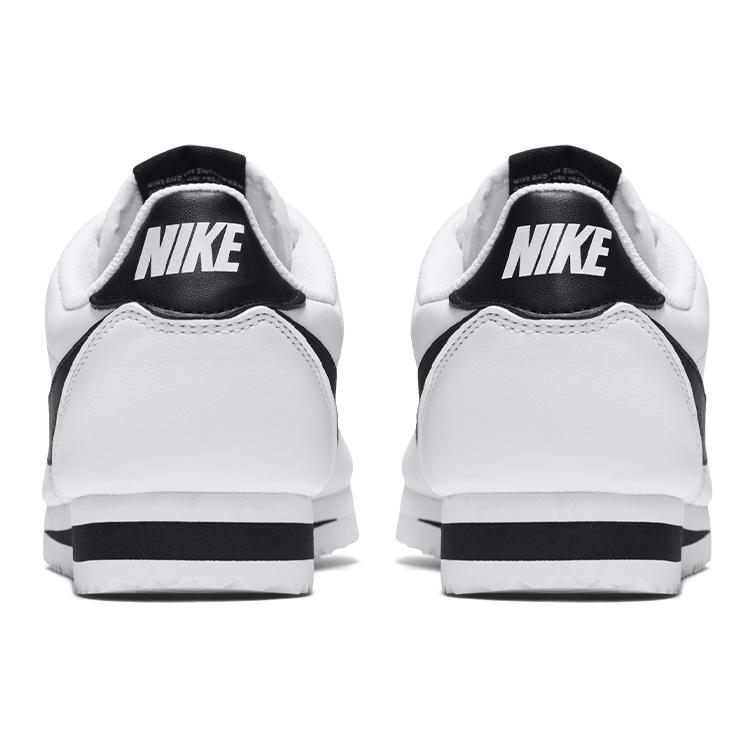 Nike Классические Cortez Белые Черные Женские 807471-101
