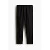 H M sliM Fit Twill Pants Black