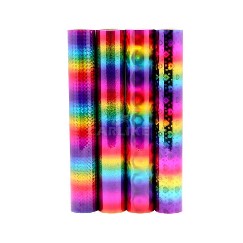 Xinlang Iridescent Laser Gradient DIY Decorative Car Sticker