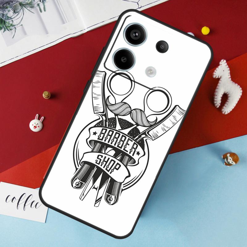 Barber Hair Stylist Case For Xiaomi Redmi Note 13 Pro 14 12 11 10 15 Pro Plus Redmi 10C 12C 13C 14C 15C 15 Cover