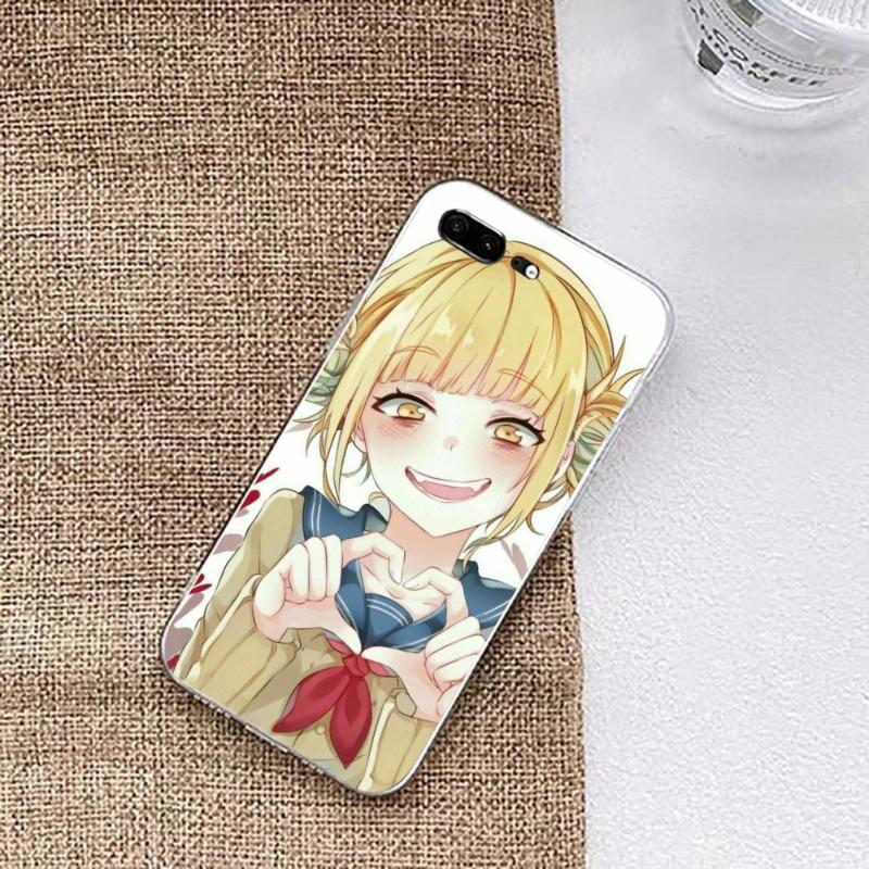 Чехол для телефона Himiko Toga Boku для Huawei P50 P40 P30 Pro Mate 40 30 Pro Nova 8 8i Y7P Honor Прозрачный чехол для телефона