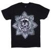 Мужская футболка Motorhead Warpig с логотипом-лучами Маленький Черный