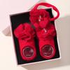 0-1 год Детские короткие носки и повязка на голову Набор Нейлон Эластичная Цветочная повязка на голову Дышащие Мягкие носки Детская мода Аксессуары