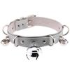Pleather Cat Bell Collar Kitten Play Leather   Collars & Leashes