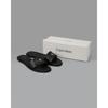 Calvin Klein Джинсы Женские S Philomena Круглый Плоский Кожаный Бар Сандалии Hw02925 0gj
