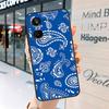 Blue Bandana Paisley Case For Realme 15 Pro 14 13 11 12 Pro Plus GT7 GT6 C55 C51 C53 C35 C33 C61 C65 C67 C71 C75