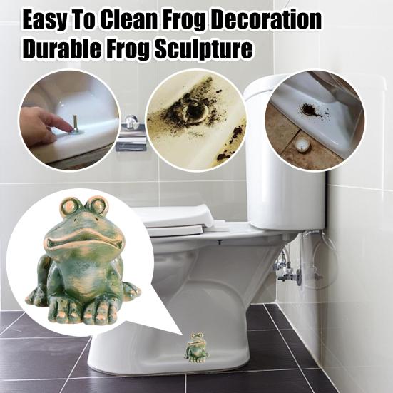 Крышка болта для унитаза в виде лягушки, фигурка животного из смолы в виде черепахи, водонепроницаемый болт для унитаза