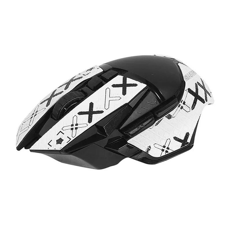 1-2 шт. Для G502 HERO Противоскользящие наклейки Противоскользящие Впитывающие пот Противоскользящие наклейки G502 PC Геймер DIY Без мыши