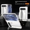 For Xiaomi Mi 18 Fold Case Hard Silicone Wrist Strap Folding Protective Back Cover case For Xiaomi 18 Fold With Glass Film Shell