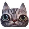 35смx36см 3D Милая Подушка-Подушка Голова Кошки Собаки Домашний Диван Автомобильное Сиденье Подушки Креативная Мультяшная Кошка Подушка для Сна Подушка Подарок