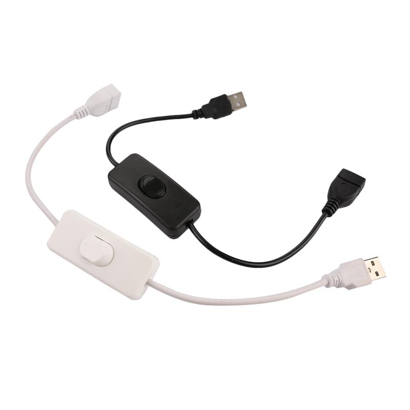 USB-кабель папа-мама с переключателем Вкл/Выкл, удлинитель, управление лампой