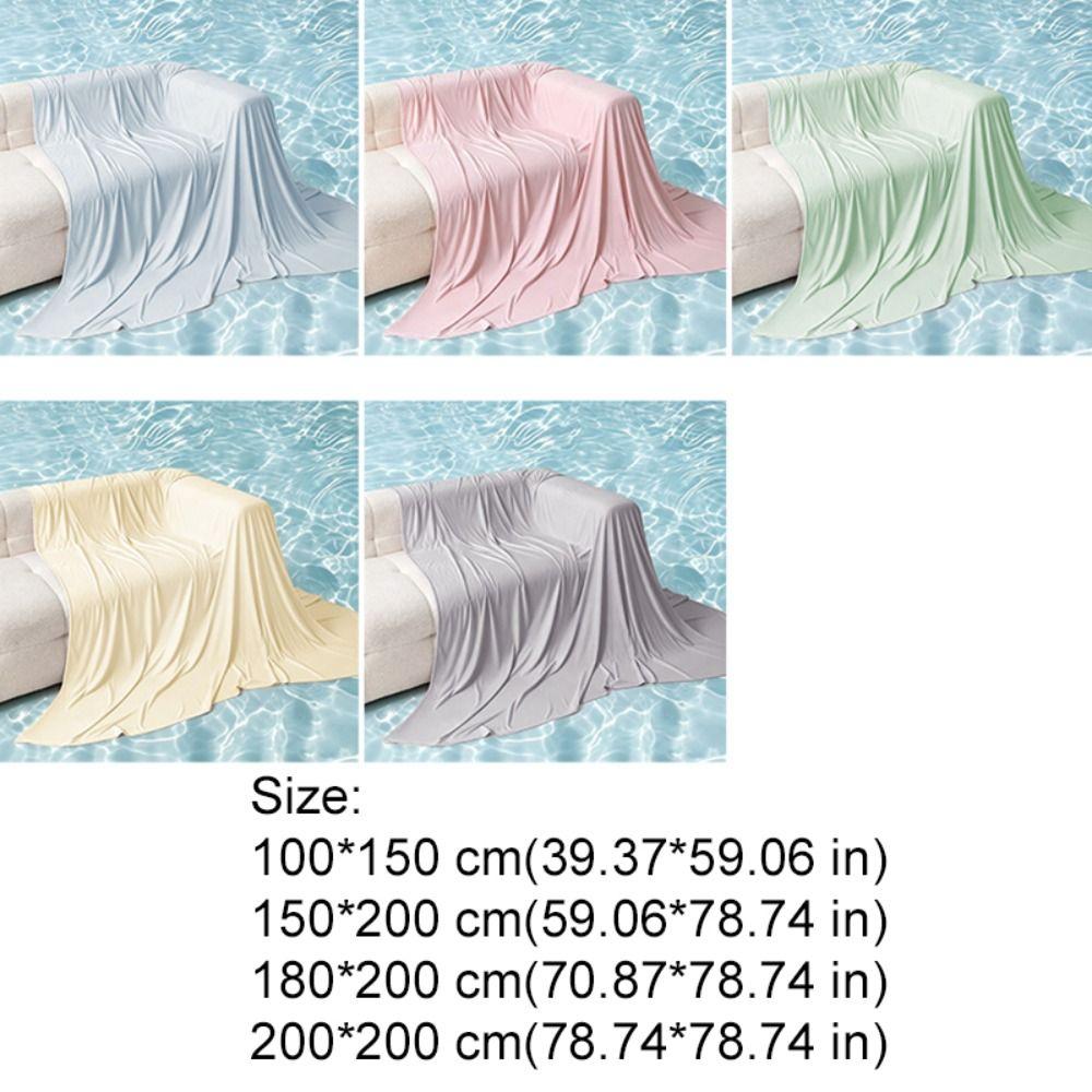 Ultra Soft Summer Cooling Blanket Reversible Summer Quilt Household Throw Blanket Sofa