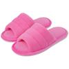 Comwarm Plush House Slippers For Women And Man Open Toe Cozy Cotton Shoes Indoor Outdoor Flat Soft Breathable Non-slip Sandals