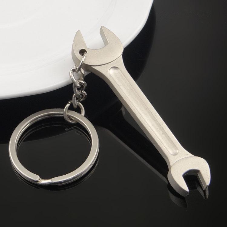 Simulation Mini Caliper Key Chain Movable Wrench Key Chain Screwdriver Tool Pendant Tide Man Car Key Chain Men's Keychains Keyrings
