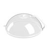 Microwave Splash Cover Heat-Resistant Splatter Cover BPA-Free Transparent Lid with Adjustable Vent & Cool-Touch Handles Anti-Splash Food Protector for