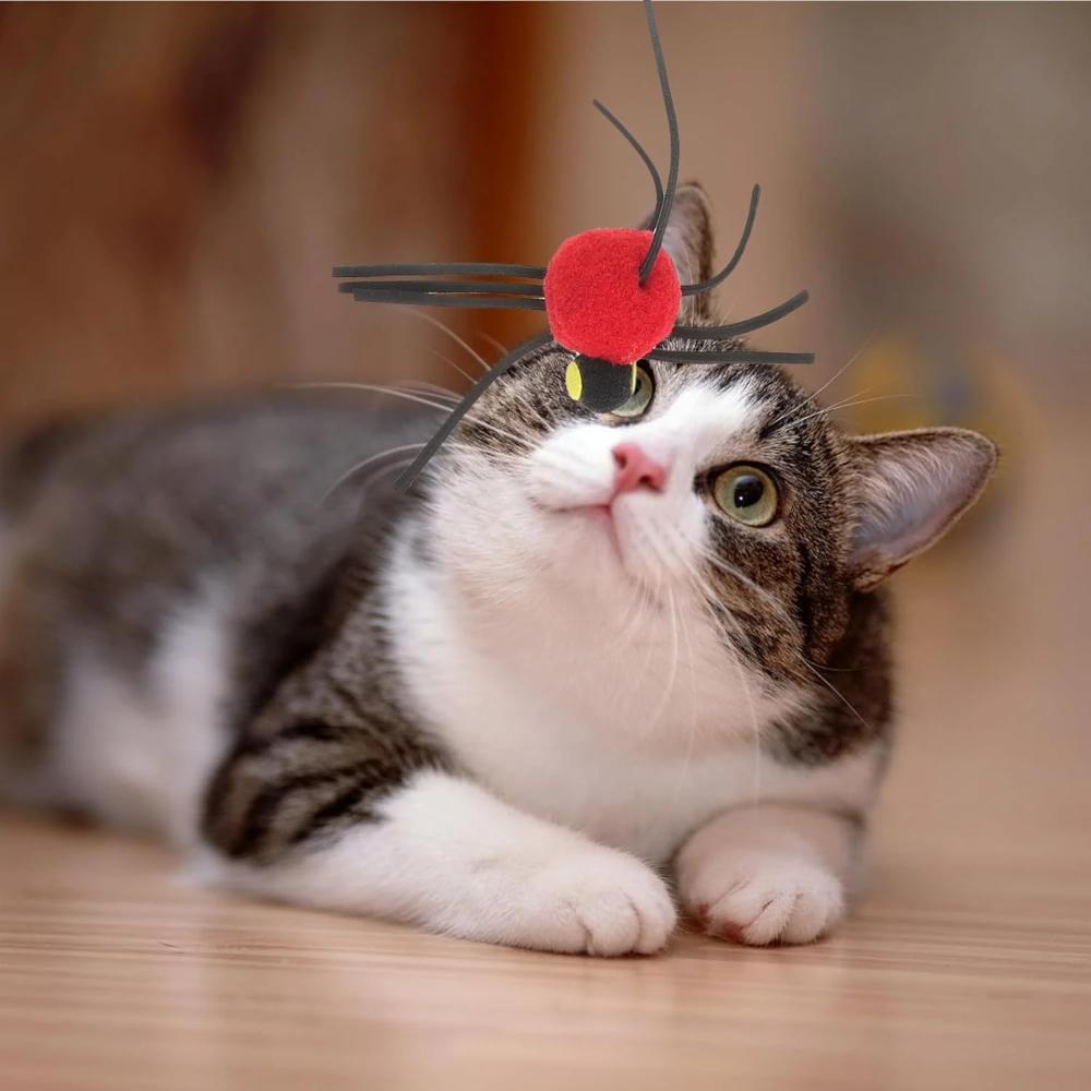 Hanging Door Cat Toy Interactive Door Elastic Cord Toy Kitten Bouncing Plush Spider Toy Indoor Pet Supplies