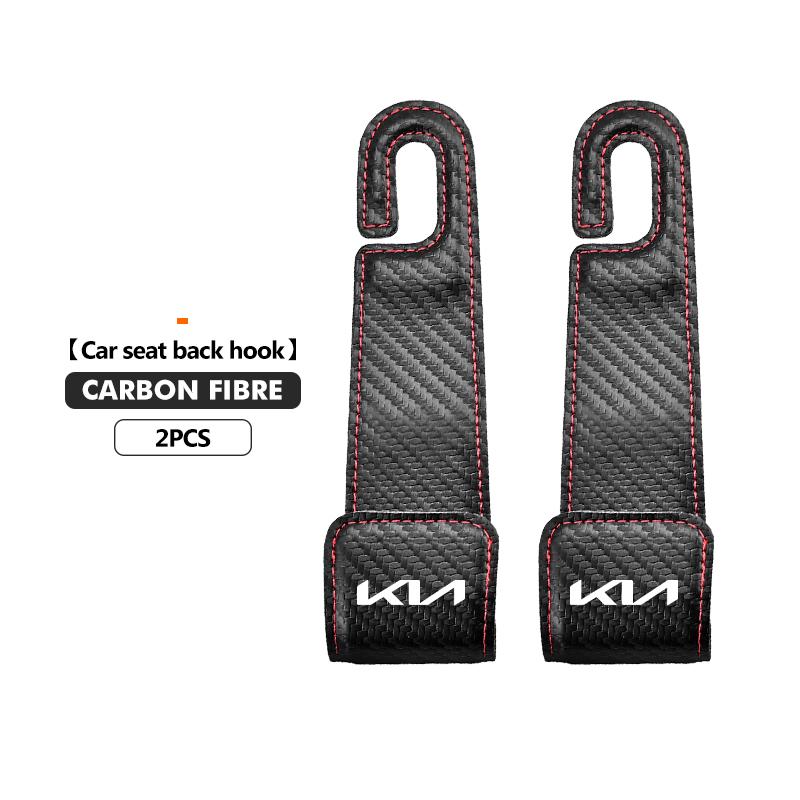 CKTJ8 Car Seat Headrest Hook Storage Hanger Auto Interior Accessories For KIA Ceed Sportage Rio K5 K2 Optima Cerato Venga Sedona