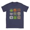 Halloween Building Blocks Head Cute Brick T Shirt Tshirts Short Sleeve Tops Summer 100 Cotton Oneck Plus Size 5xl Clothes
