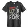Amplified Футболка унисекс для взрослых Let There Be Rock AC/DC