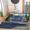 Peterbilt Heavy Trucks Customized Name Carpet Suitable for Dormitory Playrooms Entryway Dining Room Antislip Carpet Anime Office Decor Spiritual Gift