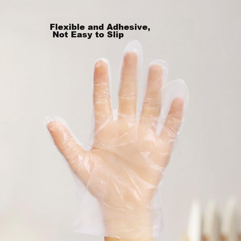 Xinzhi Children's Disposable Gloves, Food Grade, 200 Pairs Individually Wrapped, Thickened, for Kids Aged 4-8, Toddlers And Babies