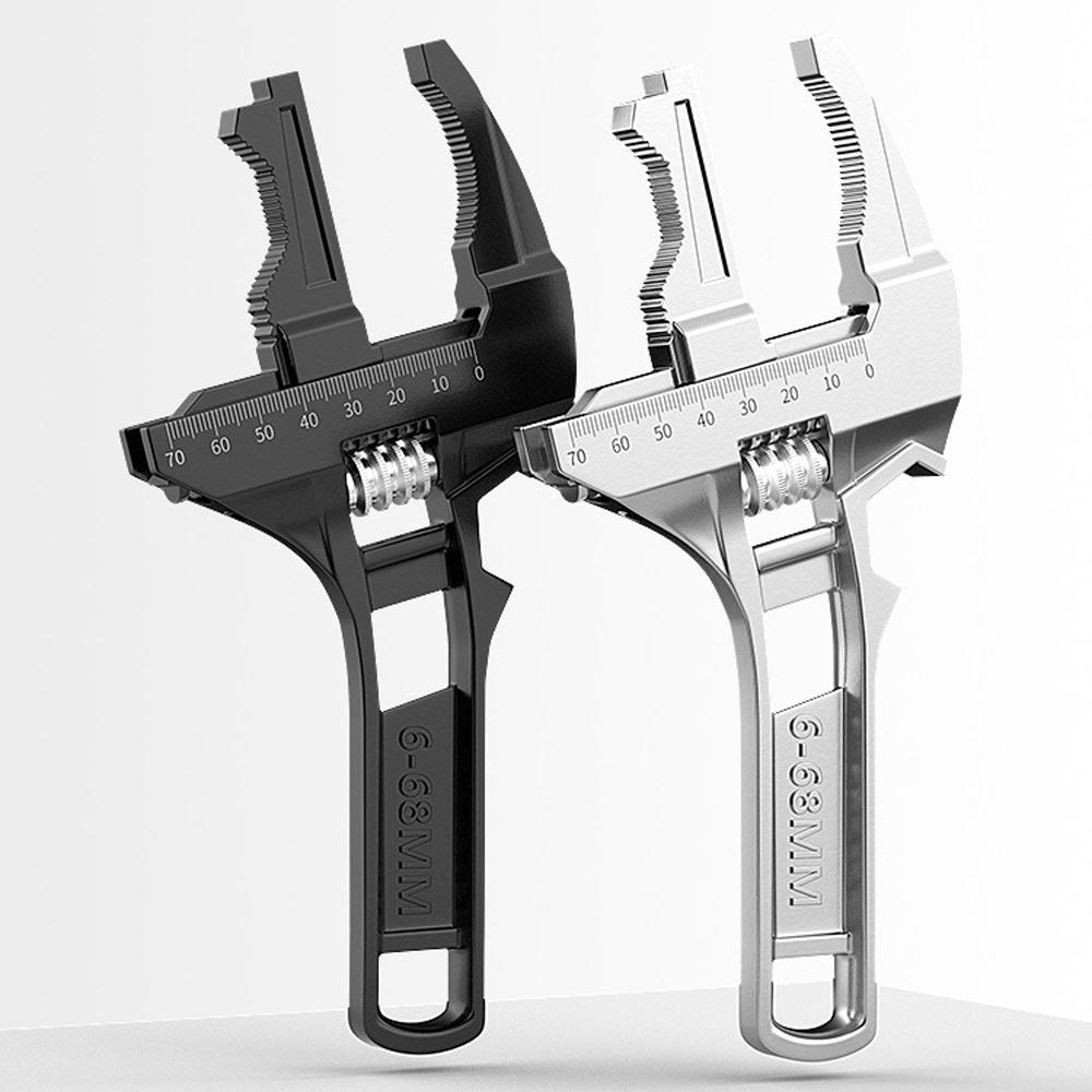 Многофункциональный ключ для раковины, ванной комнаты, ремонтный ключ для смесителей для унитаза, 6-68 мм, большое регулируемое отверстие