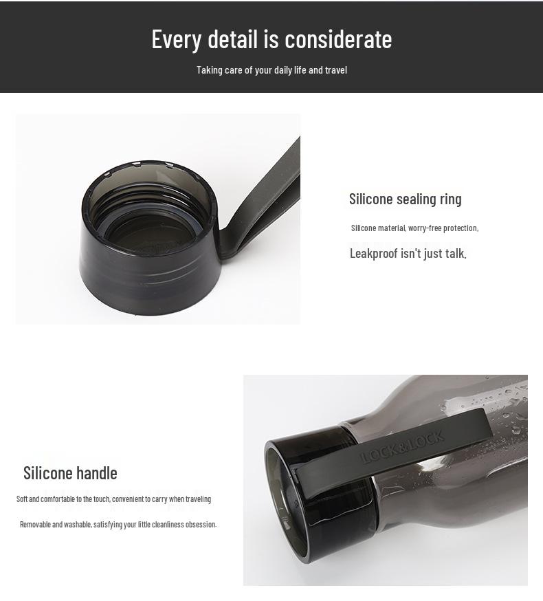 Спортивная бутылка для воды и кружка-чайник Lock&Lock ECOtritan (ABF644/ABF663/ABF664)