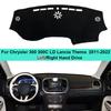 Коврик на приборную панель автомобиля для Chrysler 300 300C LD Lancia Thema 2011- Автомобильный коврик от солнца, противо-УФ, коврик-подкладка, подушка