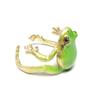 Alloy Frog Open Rings Opening Adjustable Ring Gift Tree Frog Ring  For Women