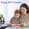 Контейнер для хранения инструментов для алмазной мозаики DIY на 60 ячеек, Коробка для хранения бусин, нейл-арта, ювелирных изделий, страз, мозаики, Мешки для хранения